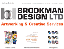 Tablet Screenshot of brookmandesign.com